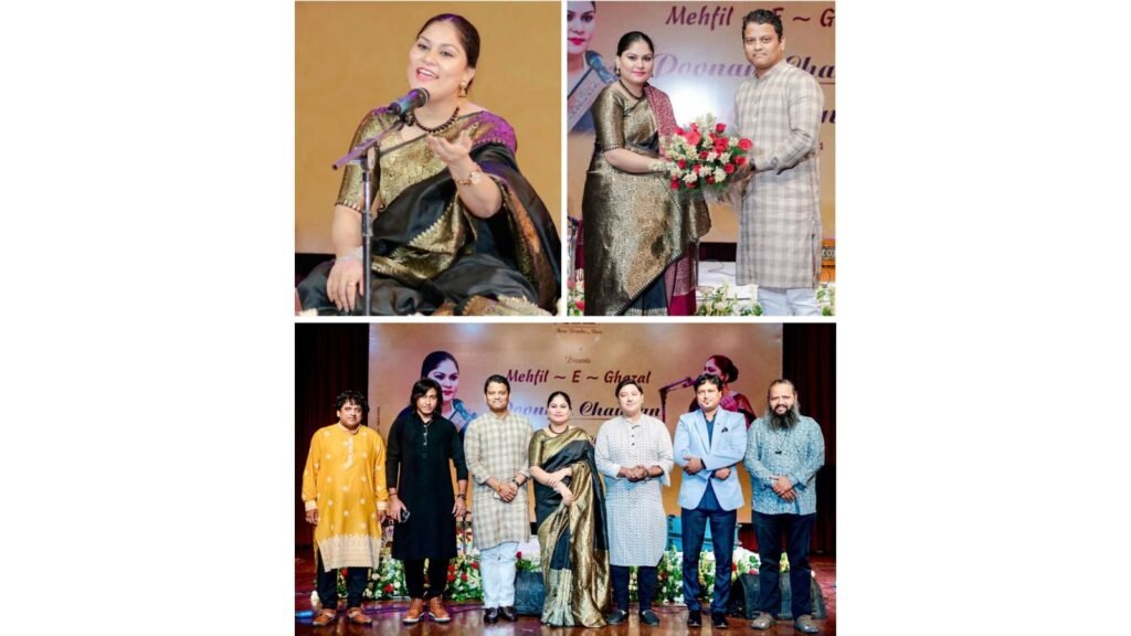 Poonam Chauhans ghazal concert enthralls Delhi music lovers Sangri Entertainment